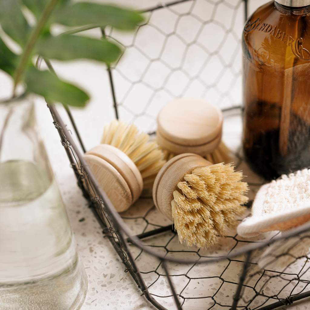 Replacement Dish Brush Heads | Eco Bamboo (Pack of 4)