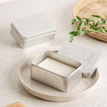 Travel Soap Tin | Metal Soap Storage Container w/ Drip Tray