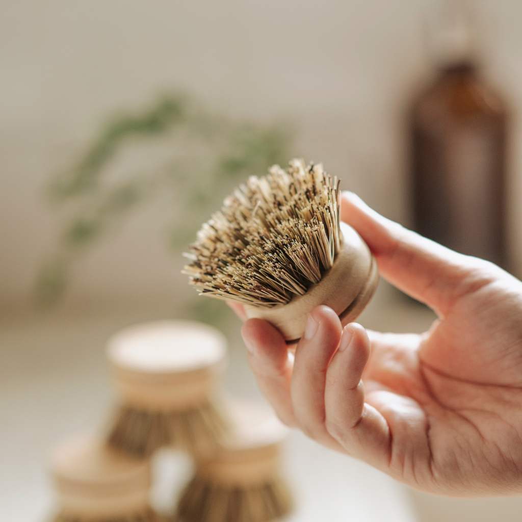 Replacement Dish Brush Heads | Eco Bamboo (Pack of 4)